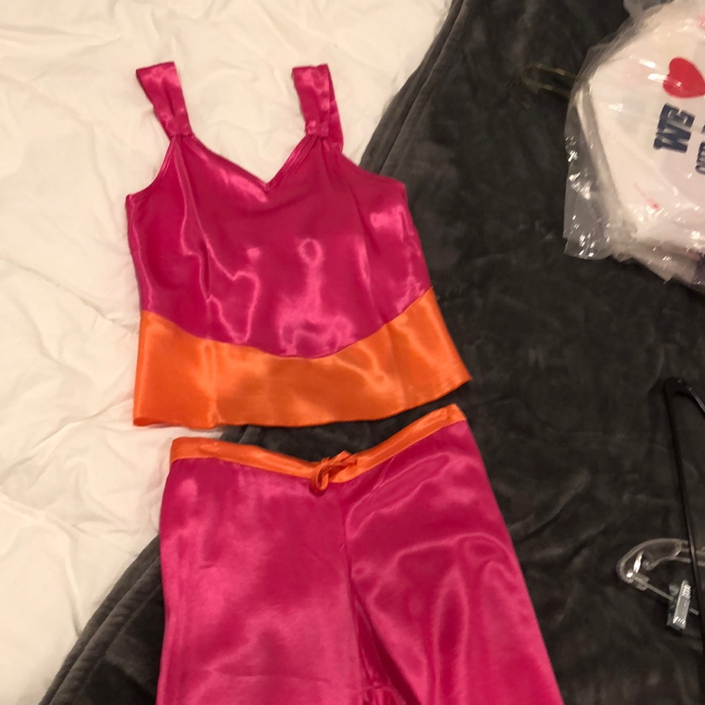Satin pajama set